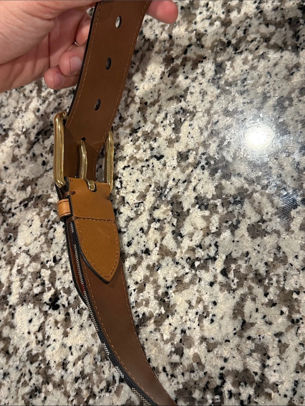 Burberry belt featuring